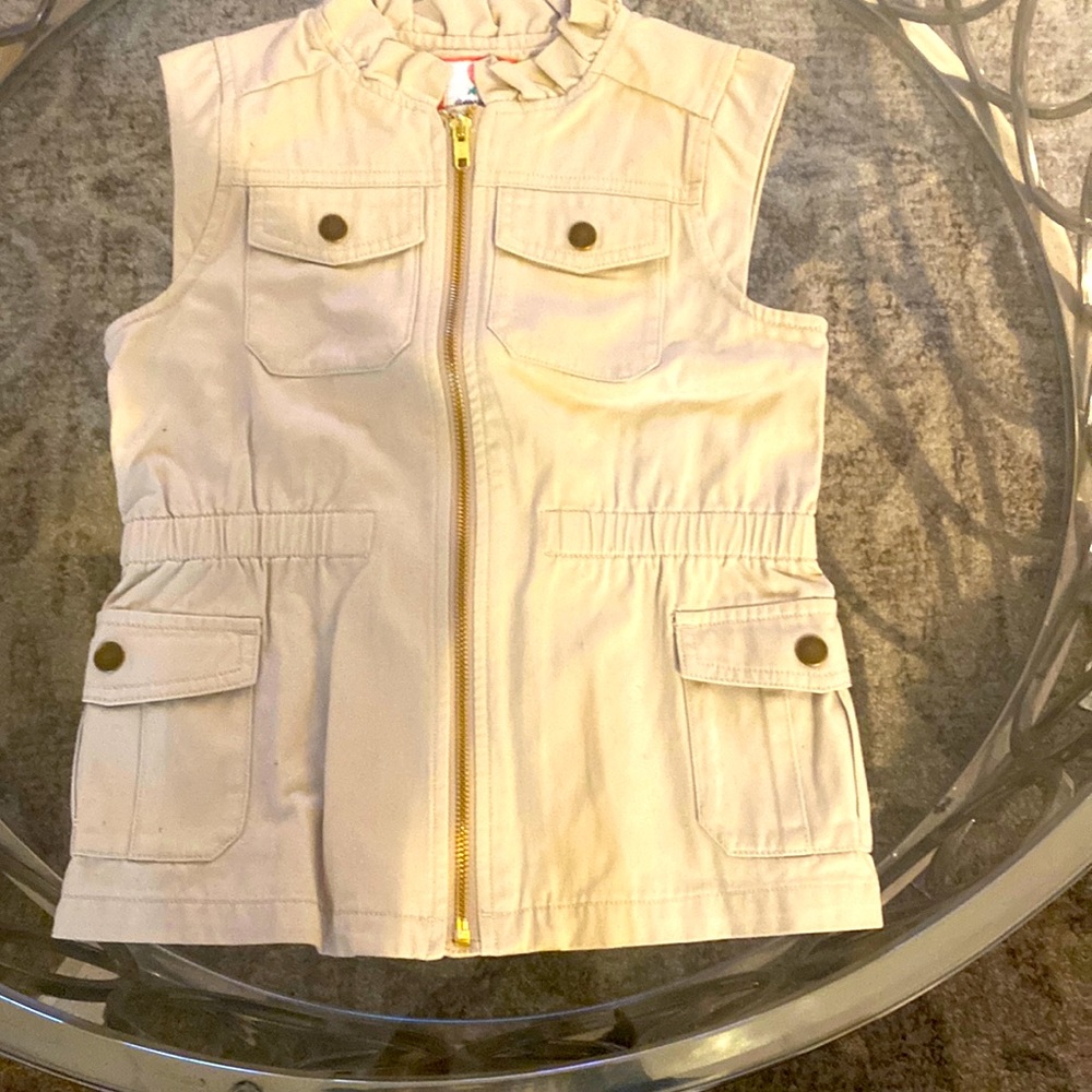 Girls Khaki Vest